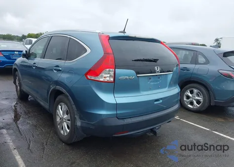 2013 Honda Cr-V Ex-L из США, поврежденный, VIN 5J6RM3H71DL029844